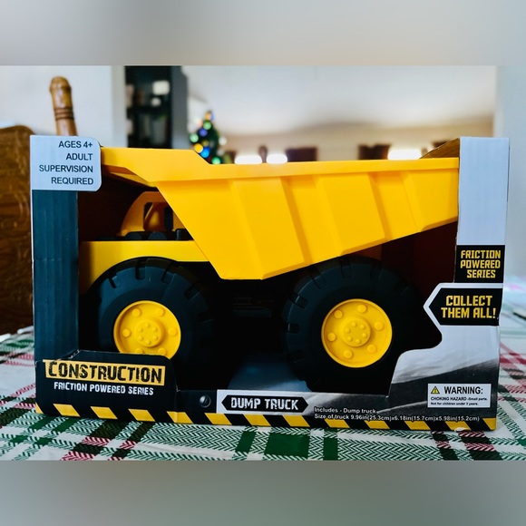 Dump Truck Friction-Powered Construction Toy - Picture 9 of 9